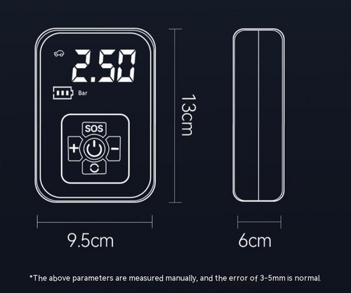 Car Wireless Air Portable Inflatable Instrument